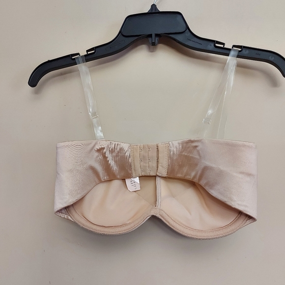 Victoria's Secret Very Sexy push up Strapless/clear straps and gel  inserts - Picture 5 of 8